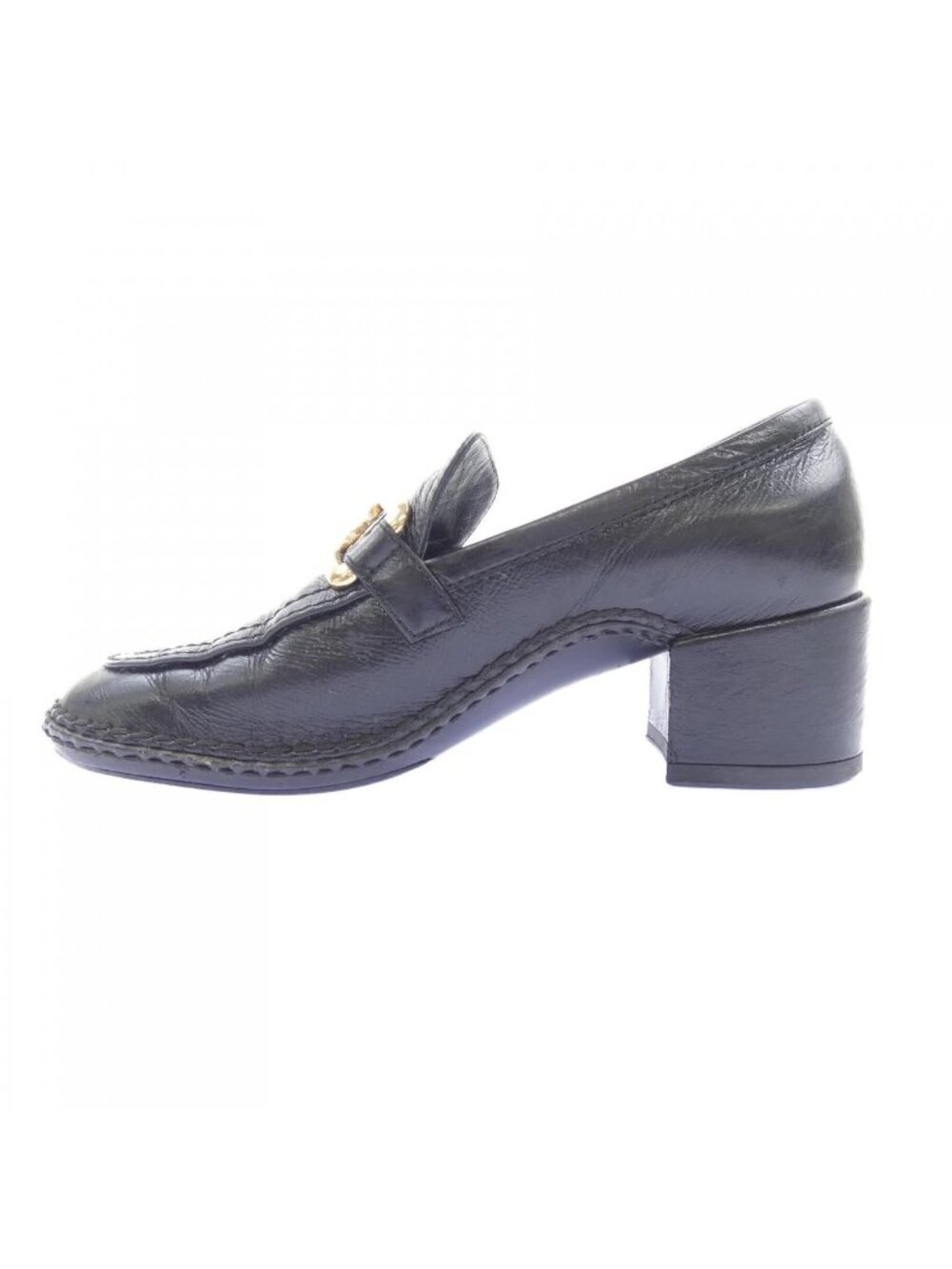 Chanel Loafers Shoes Black - Picture 2 of 6